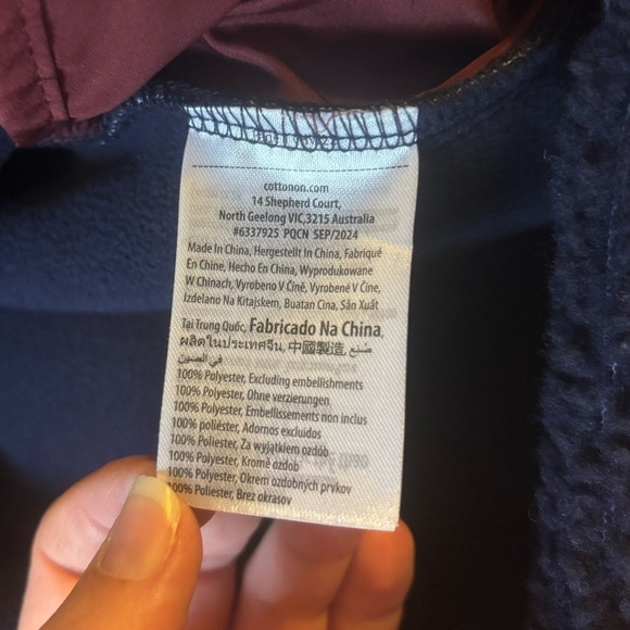 NWOT Cotton On Body Balance Half Zip Sherpa Pullover Jacket sz S - Picture 4 of 7